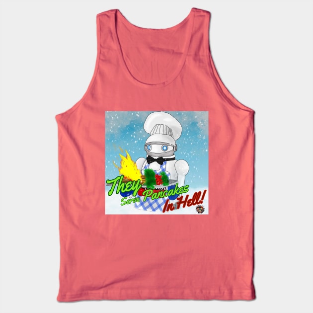 WaffleBot 2 Tank Top by AndrewValdezVisuals